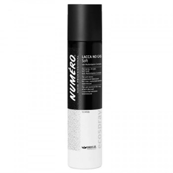 Brelil Professional Numero Styling Hairspray no gas Soft Hold - Лак для волос мягкой фиксации без газа с комплексом мультивитаминов 300 мл - фото 60428