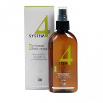Спрей "Sim Sensitive System 4 Therapeutic Chitosan Hair Repair R Терапевтический" 200мл для восстановления всех типов волос - фото 62987