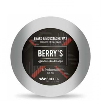 BRELIL Professional BERRY'S Beard and Mustache Wax - Воск для бороды и усов 25мл - фото 63987