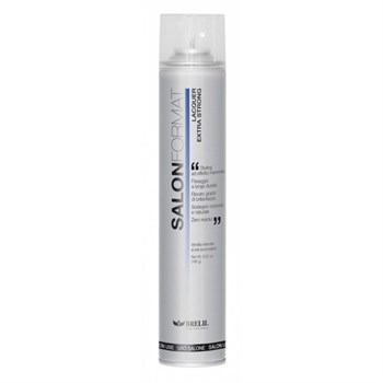BRELIL Professional Salon Format Fixing Spray Extra Strong - Лак для волос экстра сильной фиксации 500мл - фото 64145