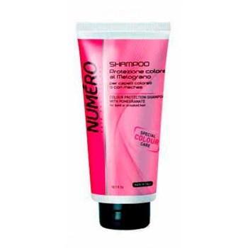 Шампунь "Brelil Professional Numеro Colour Protection Shampoo" 300мл для защиты цвета с эктрактом граната для окрашенных и мелированных волос - фото 64159