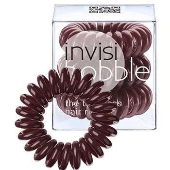 Invisibobble Chocolate Brown - Резинка-браслет для волос, цвет Коричневый 3шт - фото 64899