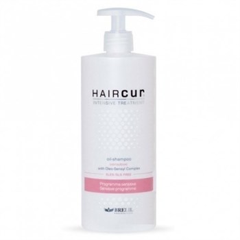 Шампунь-масло "Brelil Professional HCIT Sensitive Soothing Shampoo Oil" 750мл успокаивающий для чувствительной кожи головы - фото 66223