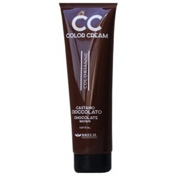 Колорирующий крем "BRELIL Professional CC Color Cream Шоколад (Коричневый)" 150мл - фото 66280