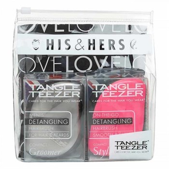 TANGLE TEEZER Kit "His & Hers" - Подарочный набор расчесок 1 + 1шт - фото 67923