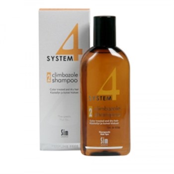 Терапевтический Шампунь "Sim Sensitive System 4 Therapeutic Climbazole Shampoo № 2" 500мл для сухих поврежденных и окрашенных волос - фото 68091