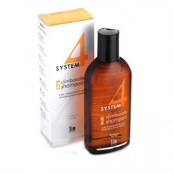 Терапевтический Шампунь "Sim Sensitive System 4 Therapeutic Climbazole Shampoo № 2" 215мл для сухих поврежденных и окрашенных волос - фото 68092