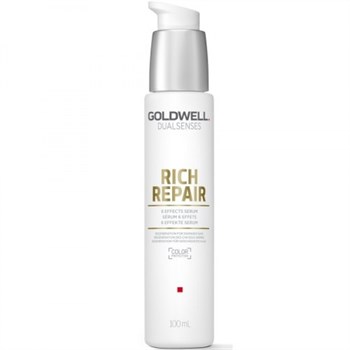 Сыворотка "Goldwell Dualsenses Rich Repair 6 Effects Serum" 100мл 6-кратного действия - фото 68398