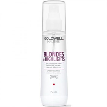 Спрей-сыворотка "Goldwell Dualsenses Blondes & Highlights Brilliance Serum Spray" 150мл для осветленных волос - фото 68624