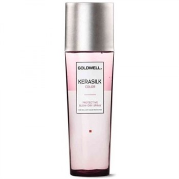 Спрей "Goldwell Kerasilk Premium Color Protective Blow Dry Spray Термозащитный" 125мл  для окрашенных волос - фото 68641
