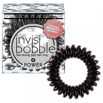 Invisibobble POWER Luscious Lashes - Резинка-браслет для волос, цвет Черный Металлик 3шт - фото 68974