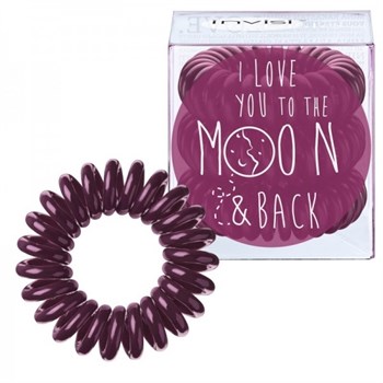 Invisibobble To The Moon Sweet Plum - Резинка-браслет для волос, цвет Фиолетовый 3шт - фото 69088