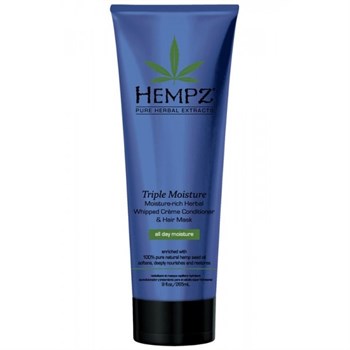 Кондиционер "Hempz Hair Care Triple Moisture Replenishing Conditioner Тройное увлажнение" 265мл - фото 69887