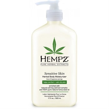 Молочко "Hempz Sensitive Skin Herbal Moisturizer Чувствительная кожа увлажняющее" 500мл для тела - фото 69904