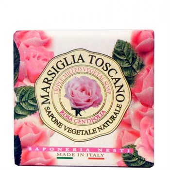 Мыло "NESTI DANTE MARSIGLIA TOSCANO Rosa Centifolia  Роза Центифолия (очищение и успокоение)" 200мл - фото 70500
