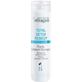 Шампунь-эксфолиант "Revlon Professional Intragen Total Detox Remedy Shampoo" очищающий 250мл - фото 71804