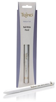 Trind Nail White Pencil - Белый карандаш для ногтей 1 шт - фото 72312