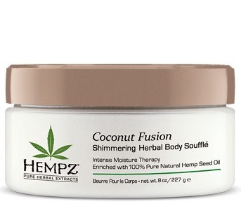 Hempz Herbal Body Souffle Coconut Fusion - Суфле для тела с Мерцающим Эффектом 227гр - фото 72554