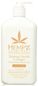 Hempz Tahitian Vanilla & Ginger Moisturizer - Молочко для тела Имбирь и Ваниль Таити 500мл - фото 72555