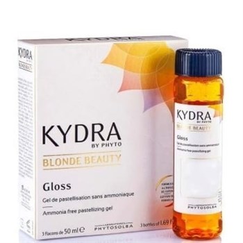 Kydra Gloss - Безаммиачный гель 10/16 "Розовая вода" 3х50мл - фото 73422