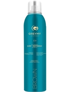 GREYMY VOLUMIZING Dry Refresh Shampoo Brown - Сухой шампунь для ТЁМНЫХ волос 150мл - фото 73483