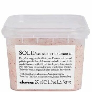 Davines Solu Sea Salt Scrub Cleanser - Скраб с морской солью 250ml - фото 73555