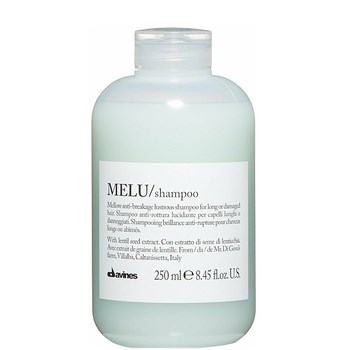 Шампунь "Davines Essential Haircare Melu Anti-breakage shine shampoo with spinach extract" 250мл для длинных или поврежденных волос с экстрактом шпината - фото 73616