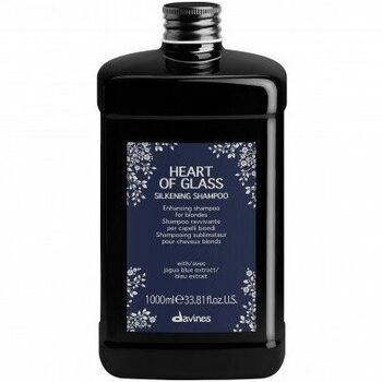 Davines Heart of Glass Silkening Shampoo - Шампунь для сияния блонд 1000мл - фото 73726