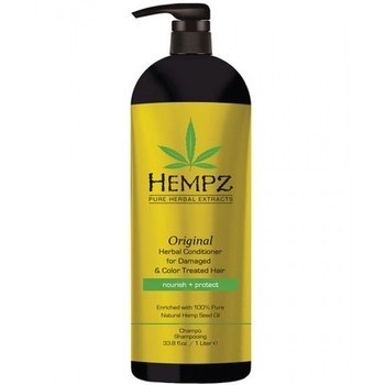 Hempz Original Herbal Conditioner For Damaged & Color Treated Hair - Кондиционер растительный Оригинальный для поврежденных окрашенных волос 1000мл - фото 73731