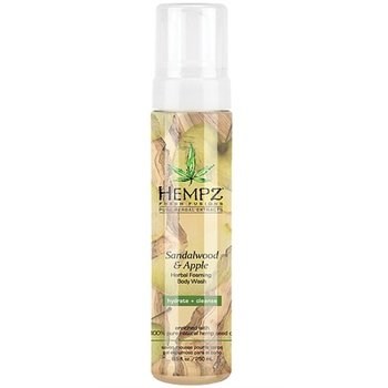 Hempz Sandalwood & Apple Herbal Foaming Body Wash - Гель-мусс для душа "Сандал и Яблоко" 250мл - фото 73741