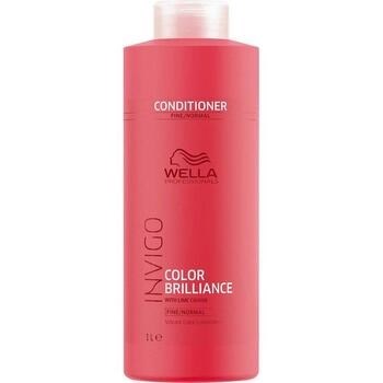 Бальзам "Wella Professionals Invigo Color Brilliance Fine/Normal Protection Conditioner" 1000мл для окрашенных нормальных и тонких волос - фото 73955