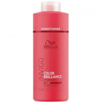 Бальзам "Wella Professionals Invigo Color Brilliance Coarse Protection Conditioner" 1000мл для окрашенных жестких волос - фото 73957