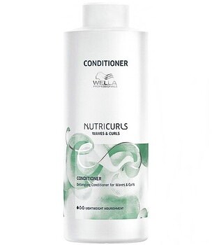 Wella Professionals Nutricurls Conditioner for Waves & Curls - Бальзам-кондиционер для вьющихся и кудрявых волос 1000мл - фото 74480