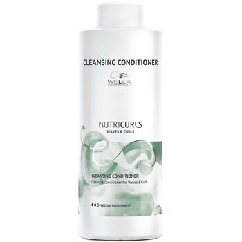 Wella Professionals Nutricurls Cleansing Conditioner - Очищающий бальзам для вьющихся и кудрявых волос 1000мл - фото 74482