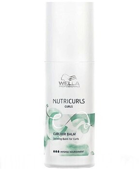 Wella Professionals Nutricurls Curlixir Balm - Несмываемый крем-бальзам для вьющихся и кудрявых волос 150мл - фото 74486
