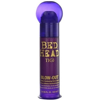 Крем "Tigi Bed Head Blow-Out Golden Illuminating Shine Cream" многофункциональный 100мл для волос с золотым блеском - фото 74582