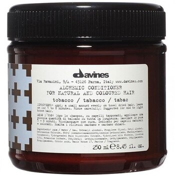 Кондиционер "Davines Alchemic Conditioner for natural and coloured hair (tobacco)" Алхимик 250мл для натуральных и окрашенных волос (табак) - фото 75009