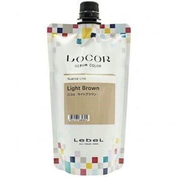 Lebel Locor Serum Color Light Brown - Краситель-уход оттеночный, светло-коричневый 300 гр - фото 75493