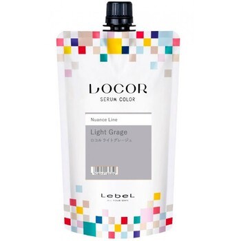 Lebel Locor Serum Color Light Grege - Краситель-уход оттеночный, светло-серый 300 гр - фото 75494