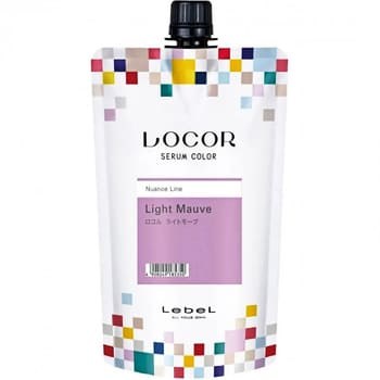 Lebel Locor Serum Color Light Mauve - Краситель-уход оттеночный, светло-лиловый 300гр - фото 75499