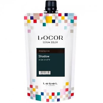Lebel Locor Serum Color Shadow - Краситель-уход оттеночный, темно-серый 300гр - фото 75502