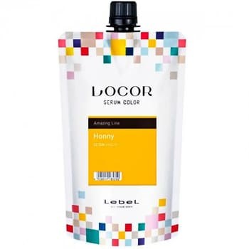 Lebel Locor Serum Color Honey - Краситель-уход оттеночный, медовый 300гр - фото 75509