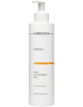 Christina Fresh AHA Cleansing Gel for all skin types – Очищающий гель c фруктовыми кислотами для всех типов кожи 300мл - фото 75565
