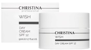 Дневной крем "Christina Wish Day Cream SPF12" 50мл для лица - фото 75632