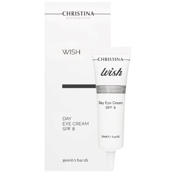 Дневной крем "Christina Wish Day Eye Cream SPF8" 30мл для зоны вокруг глаз - фото 75636