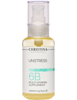 Christina Unstress Multi Vitamin Supplement - Мультивитаминные капли к крему (шаг 6b) 100мл - фото 75646