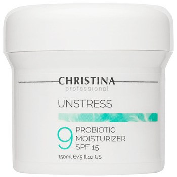Christina Unstress Probiotic Moisturizer SPF 15 - Увлажняющее средство с пробиотическим действием SPF 15 (шаг 9) 150мл - фото 75649