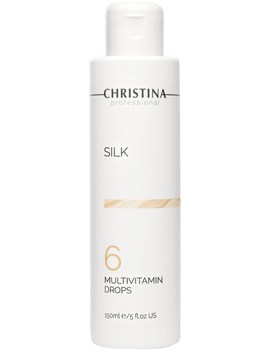 Christina Silk Multivitamin Drops - Мультивитаминные капли (шаг 6) 150мл - фото 75667