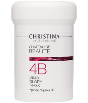 Маска "Christina Сhateau de Beaute Vino Glory Mask-4b" 250мл для моментального лифтинга на основе экстрактов винограда - фото 75740