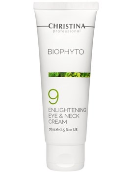 Крем "Bio Phyto Enlightening Eye and Neck Cream-9" осветляющий 75мл для кожи вокруг глаз и шеи - фото 75916